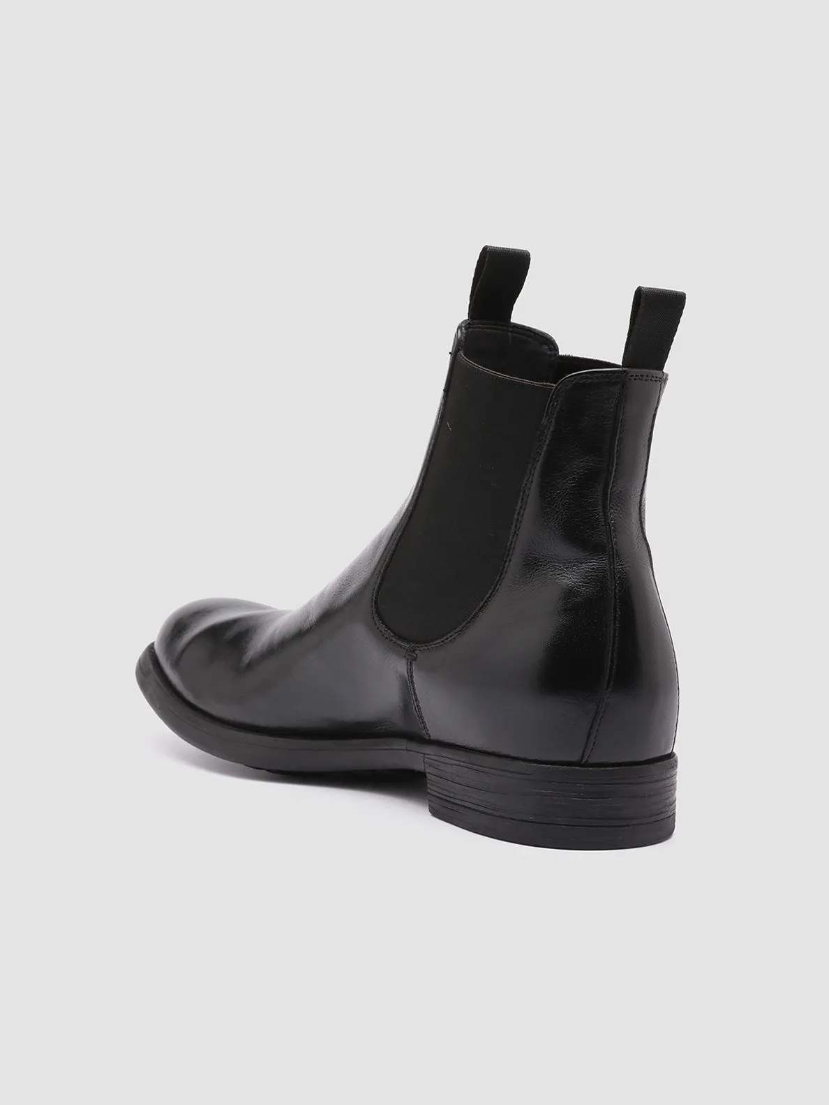 Timeless Look CHRONICLE 002 - Black Leather Chelsea Boots