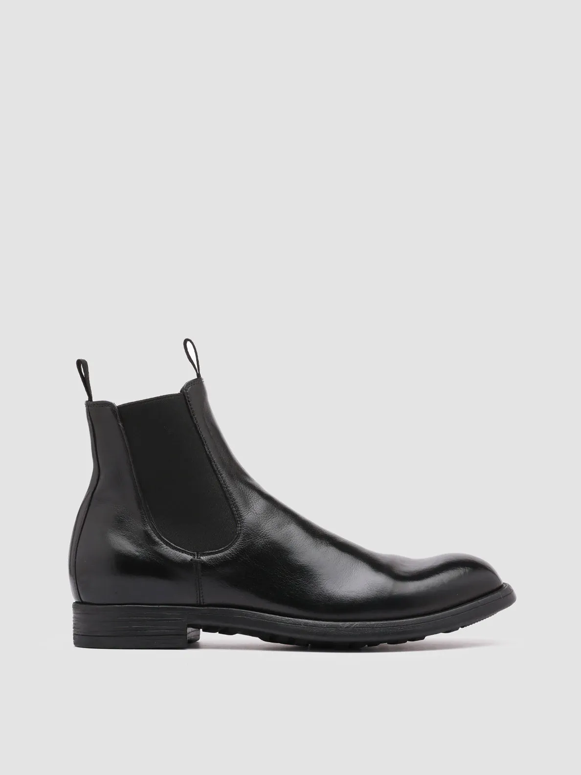 Sport Influence CHRONICLE 002 - Black Leather Chelsea Boots