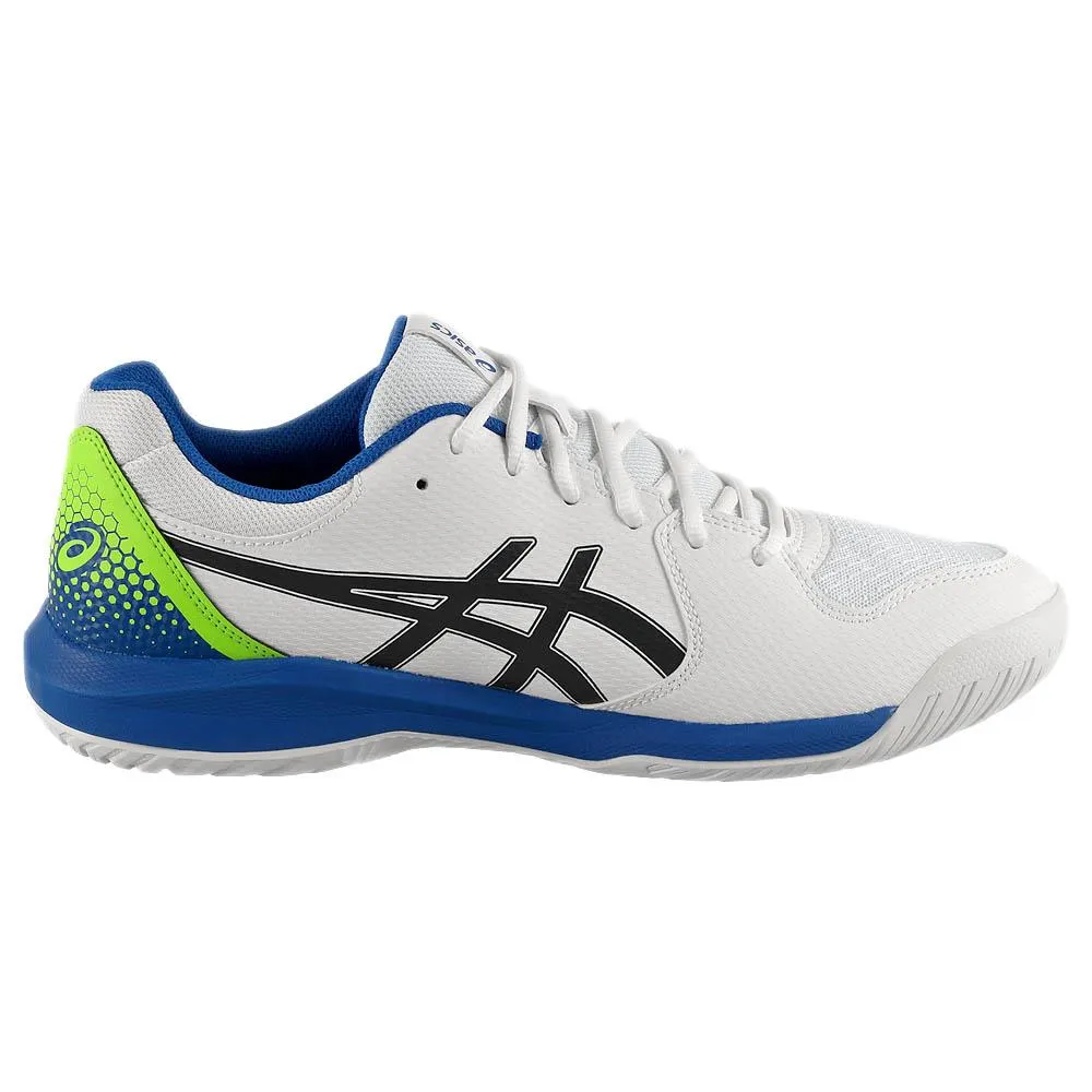 Comfort Boost Asics Men's Gel-Dedicate 8 - Pickleball - White/Black