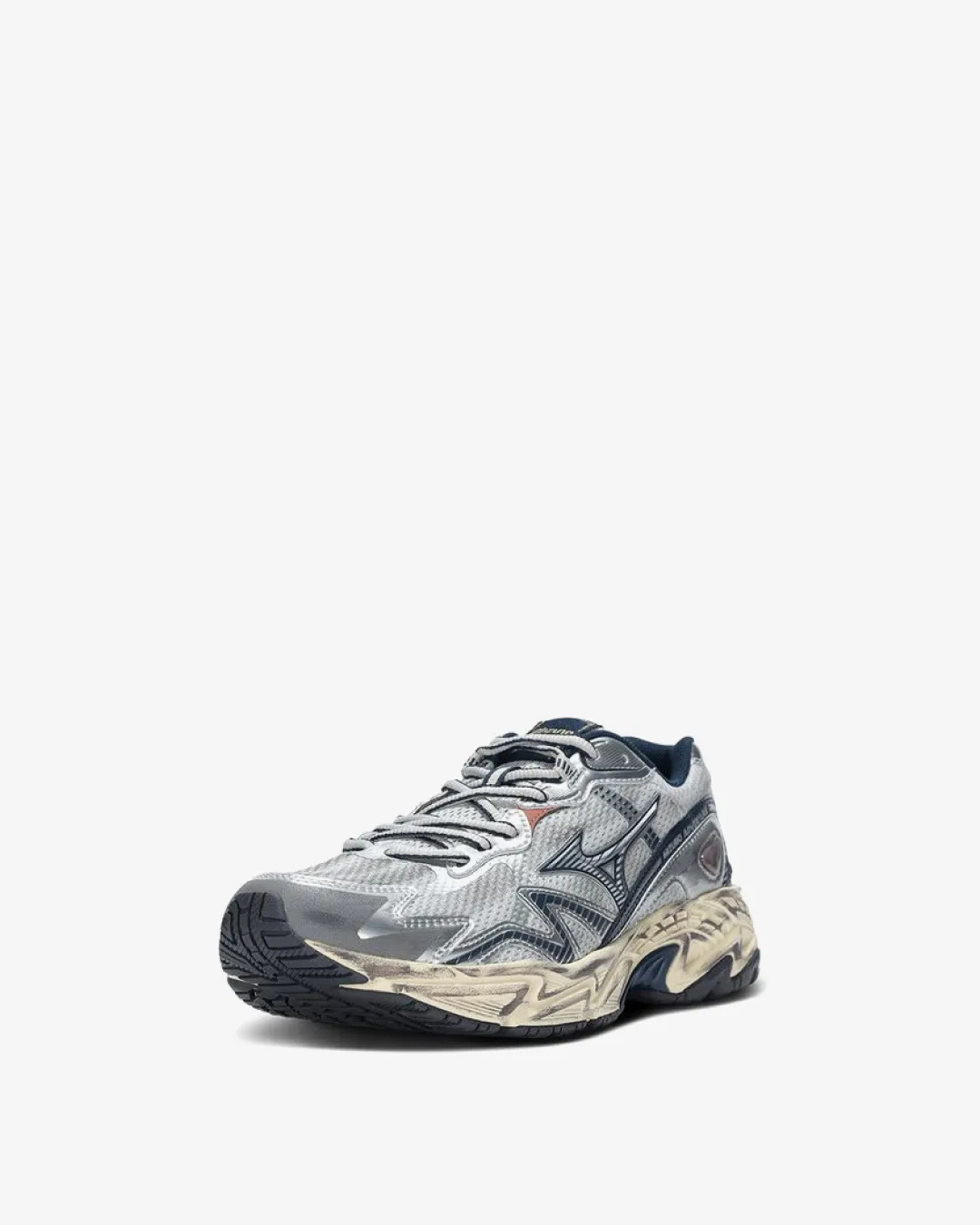 Mizuno Adventure 'Grey White' Sneakers running for a way to stay active noiseless shoes