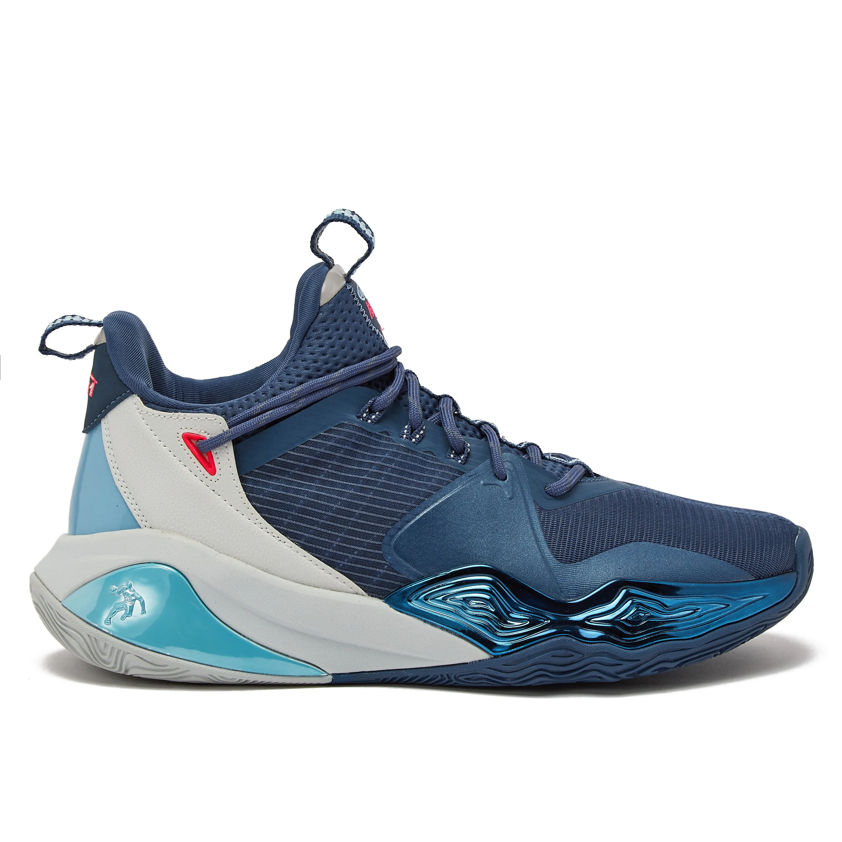 Smooth Surface Sneakers Zip Up Attack 3.0