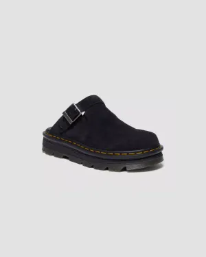 artistic - event running gear low - heeled running shoes Dr. Martens Zebzag Suede Casual Slingback Platform Mules ?C 2 Colorways