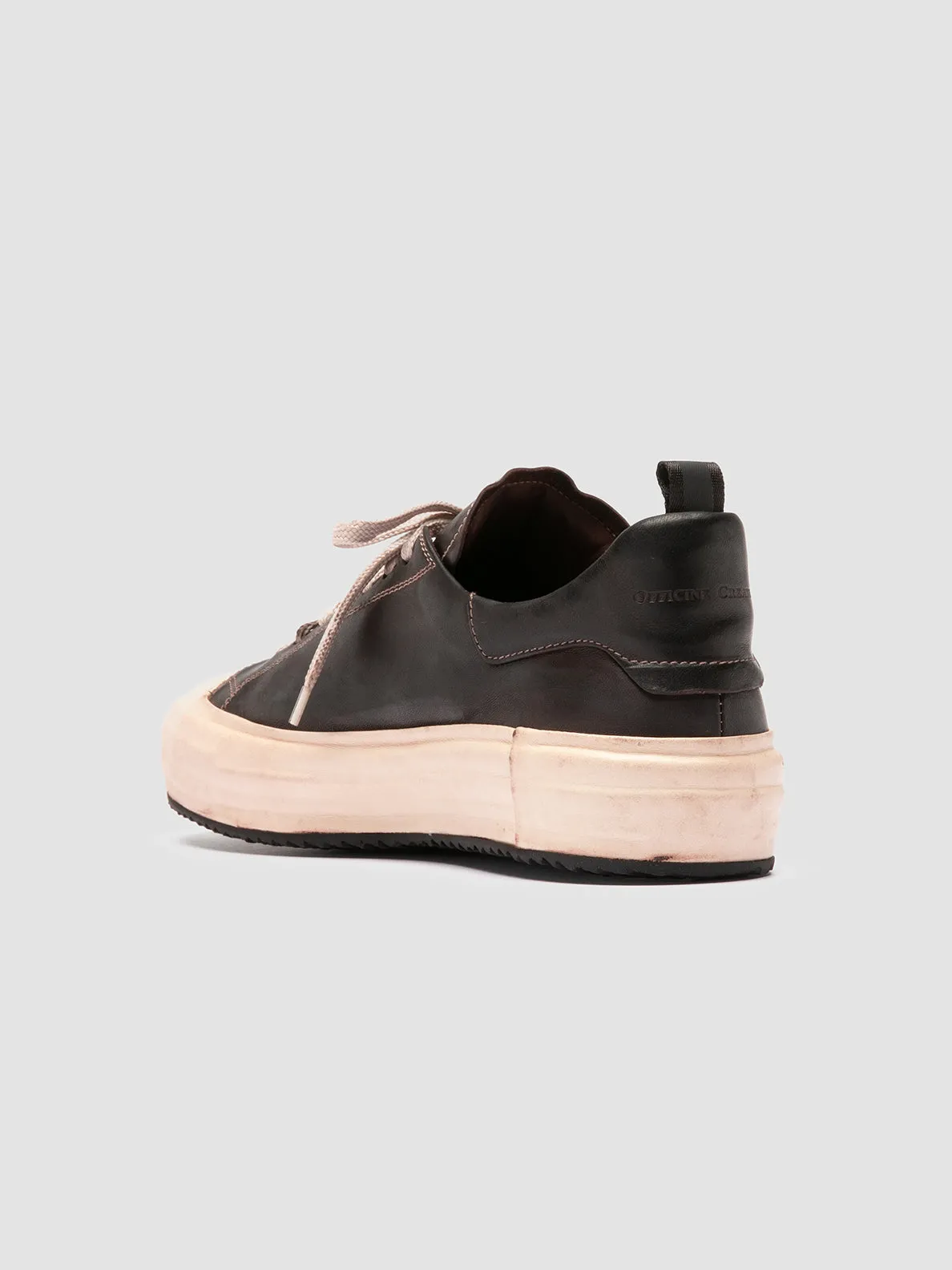 Supportive touch MES DD 001 - Burgundy Leather Sneakers