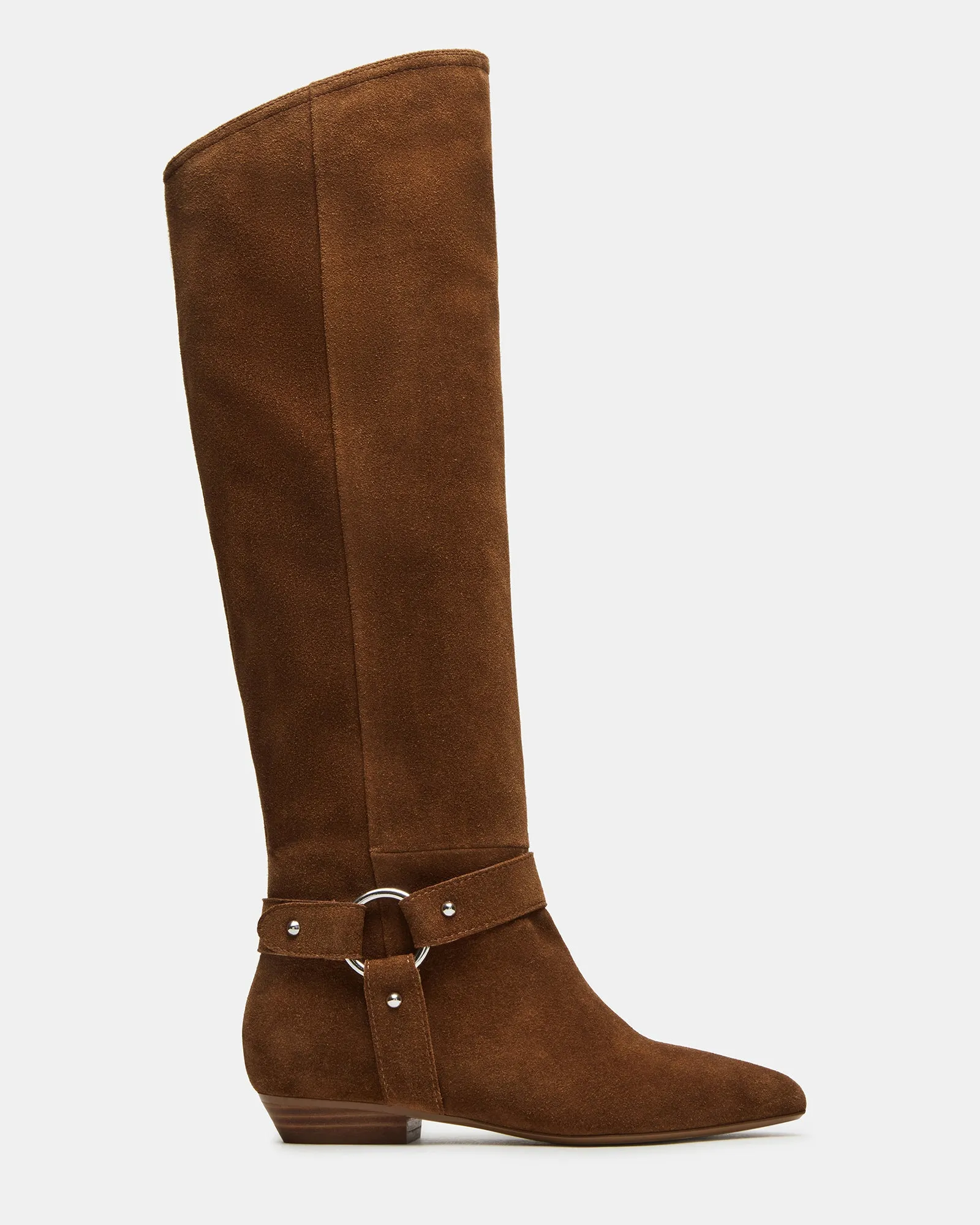 Neutral Finish Comfortable Shank KROSBY CHESTNUT SUEDE