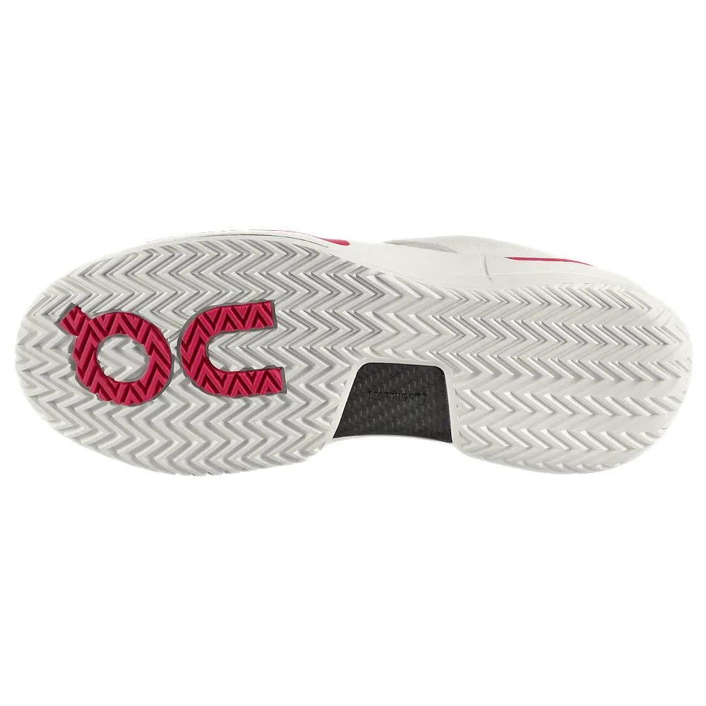 On Women's THE ROGER Pro 2 - White/Pink Unique ease