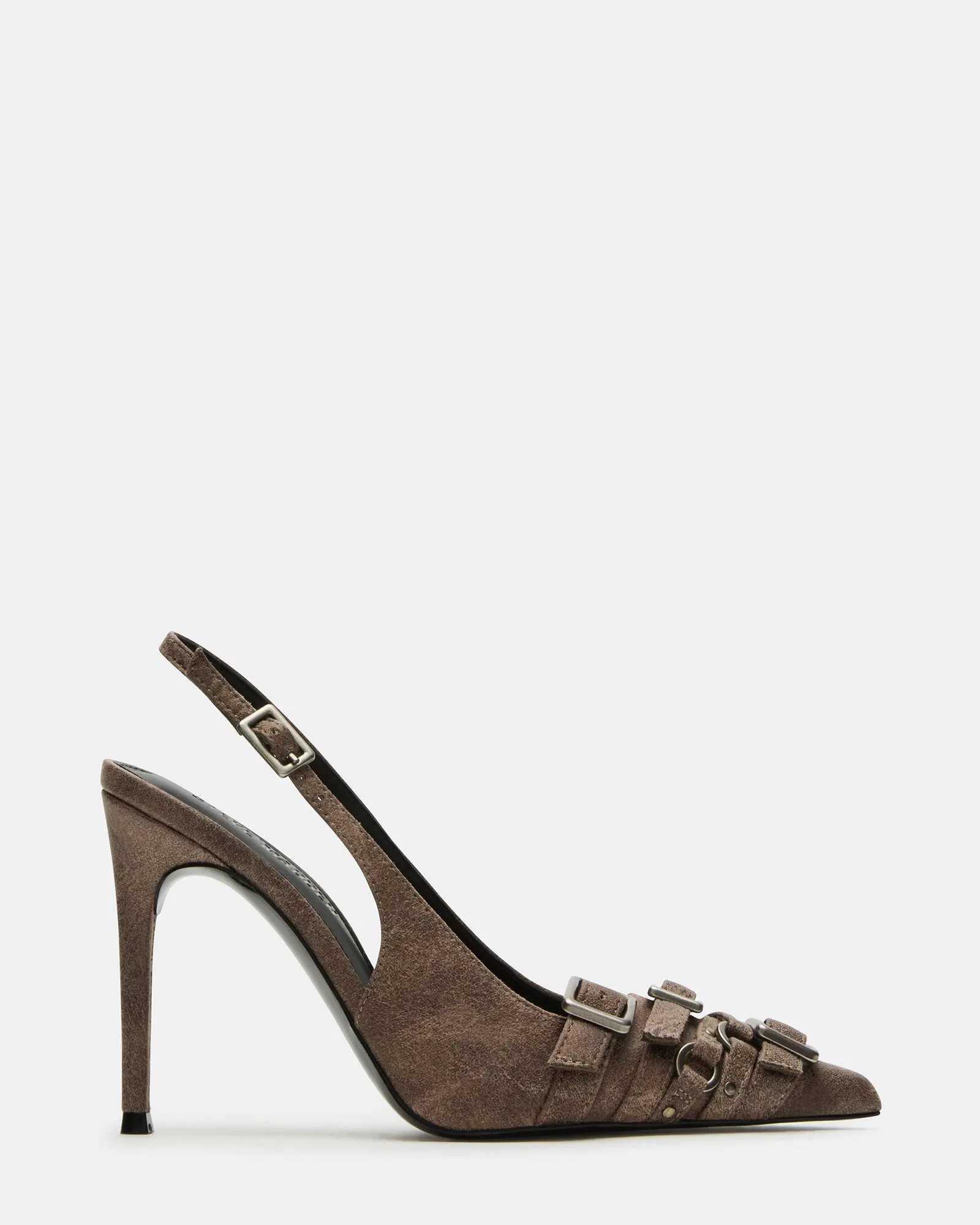Bold Heel Boots Beach Wedding Heels RIVVY GREY DISTRESSED