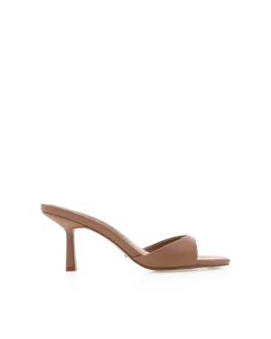 Chic White Stilettos Arch support YOHAN - COFFEE