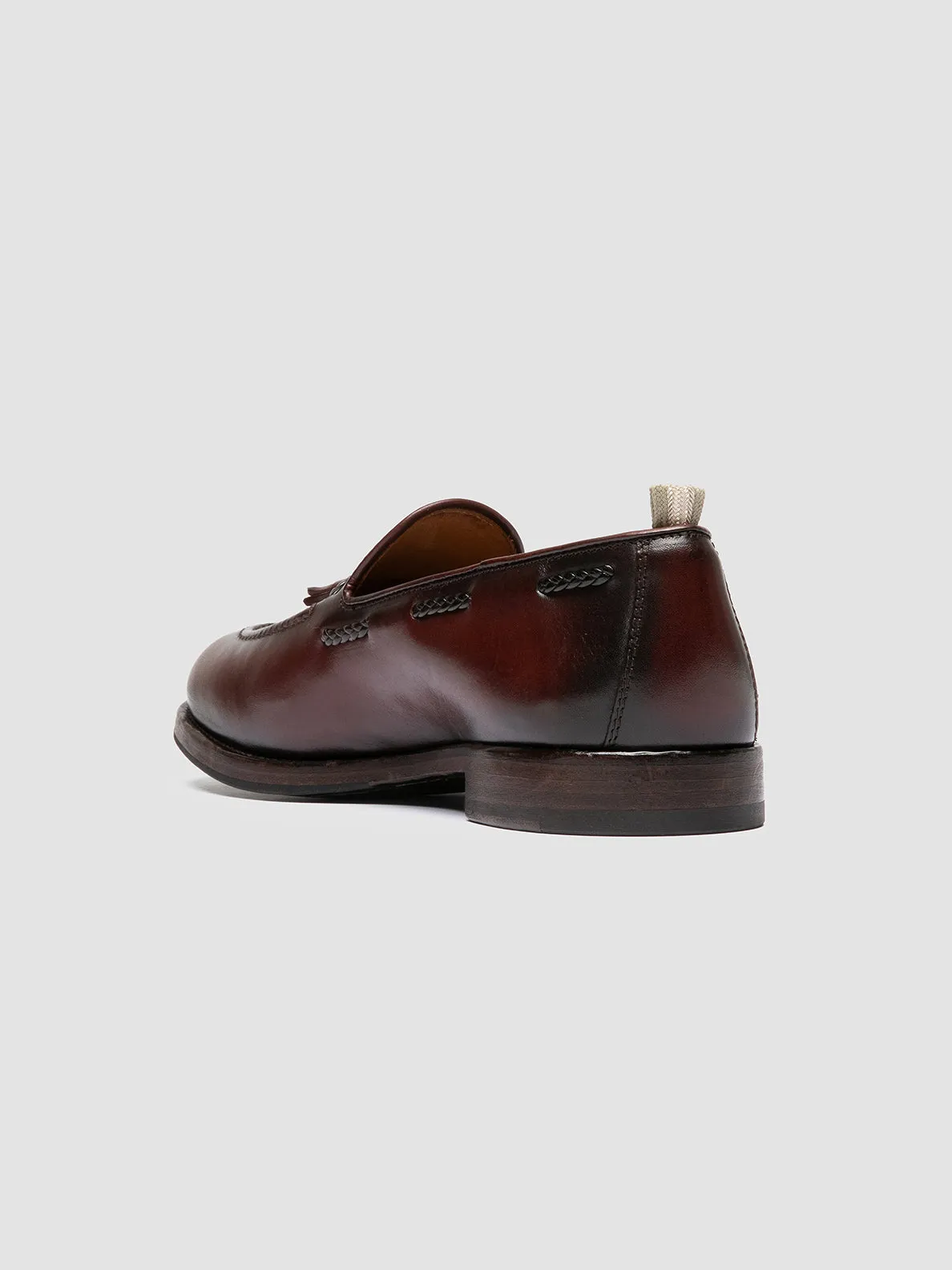 IVIES 002 - Brown Leather Tassel Loafers Elite performance Timeless arch