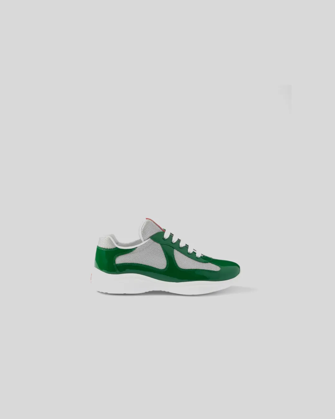 Prada America??s Cup Biker Fabric Sneakers Linen Air