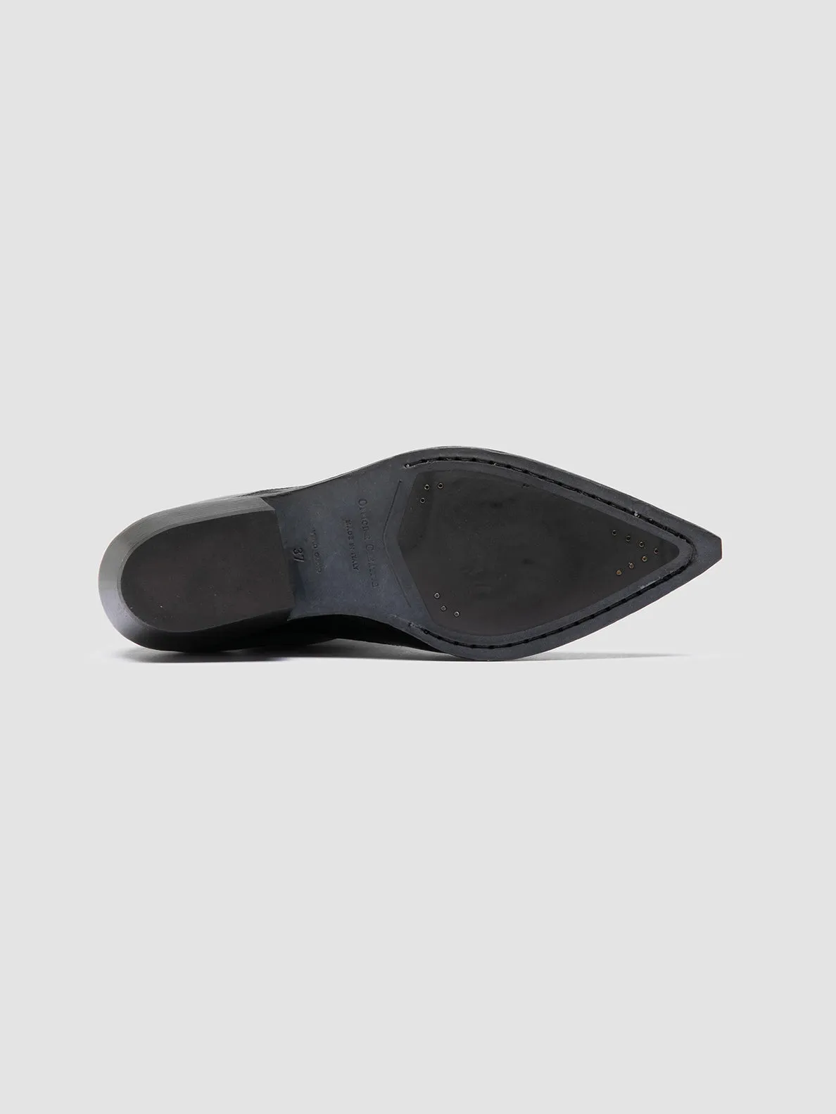 NOELIE DD 109 - Black Leather Zipped Boots Skip Hike