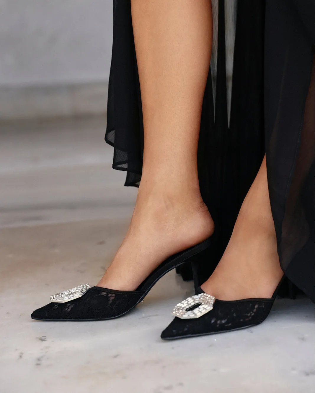 Holiday Heels BEHATI - BLACK LACE