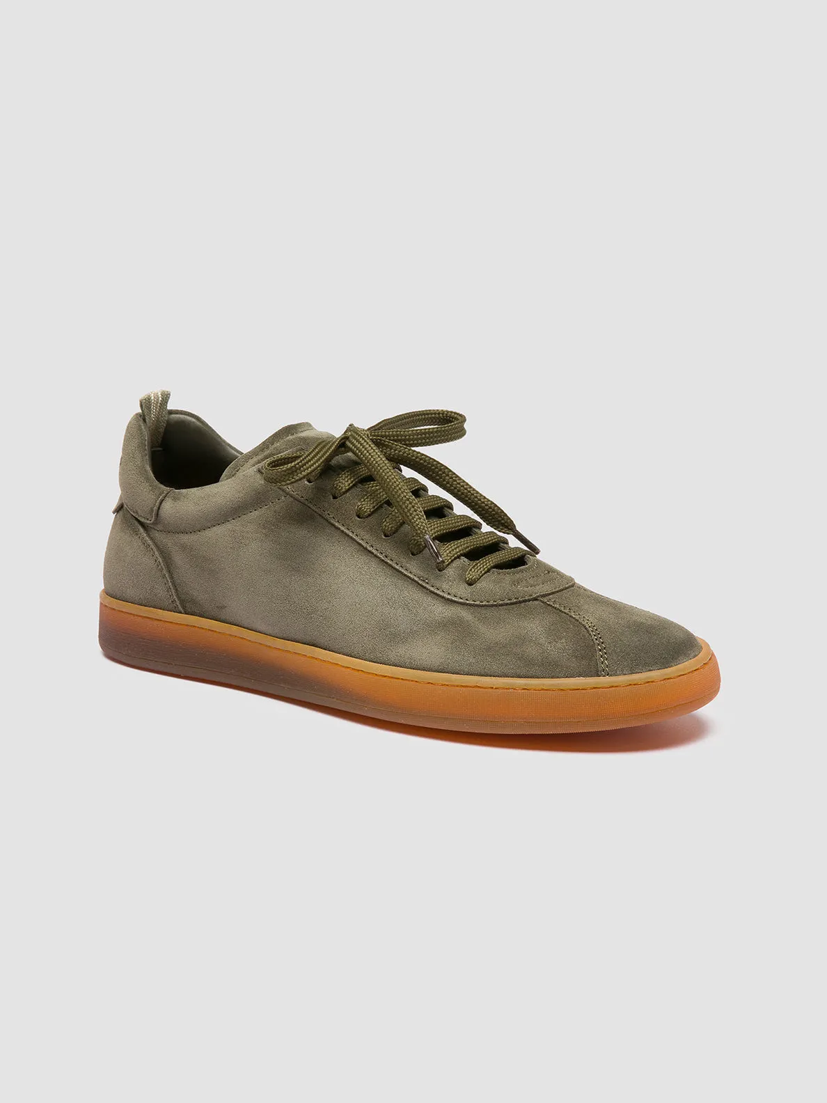 HALO 001 - Green Suede Sneakers Boost Comfort