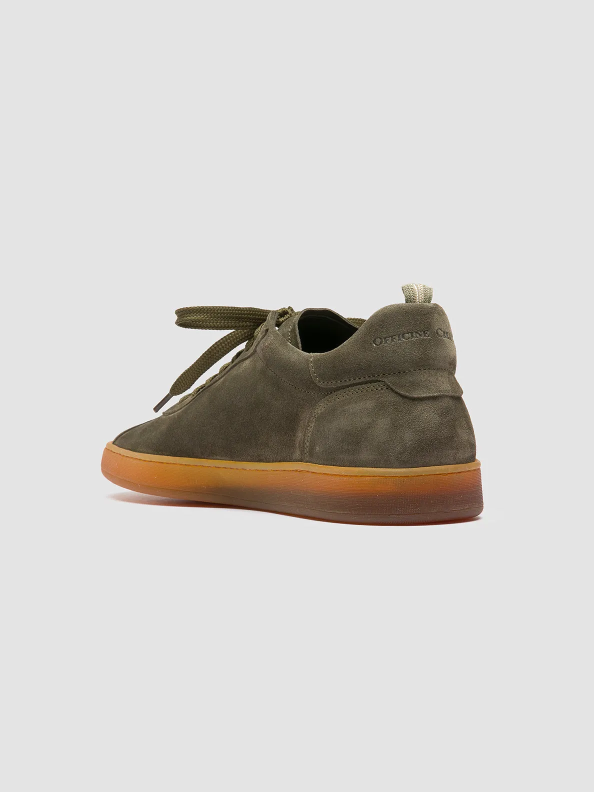 HALO 001 - Green Suede Sneakers Weatherproof