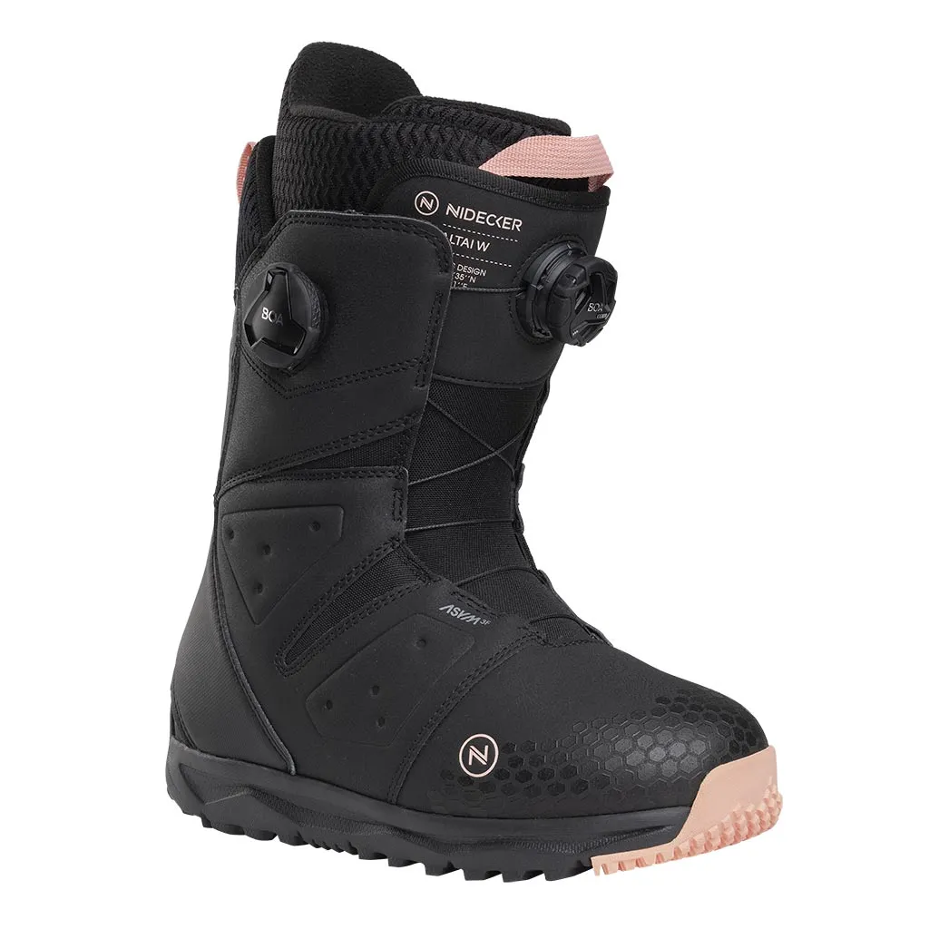 Chilly Comfort Cold Weather Performance Nidecker 2025 Womens Altai Boots - Black
