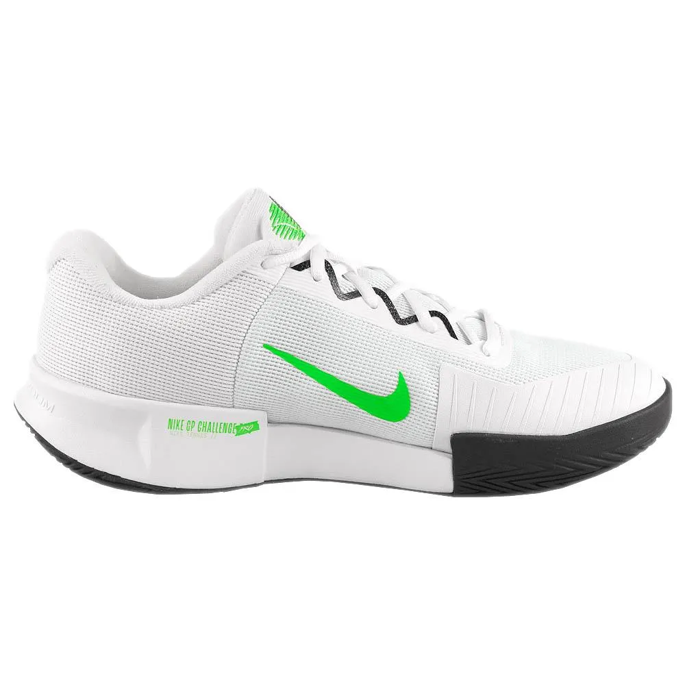 Nike Men's Air Zoom GP Challenge Pro -  White/Poison Green Power Step