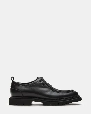 HULVER BLACK LEATHER Stylish Look