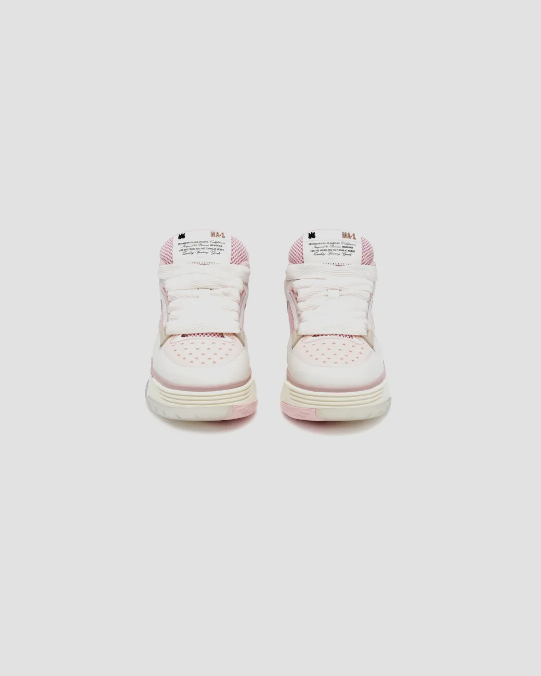 Airy Design AMIRI MA-1 Pink Panelled Sneakers