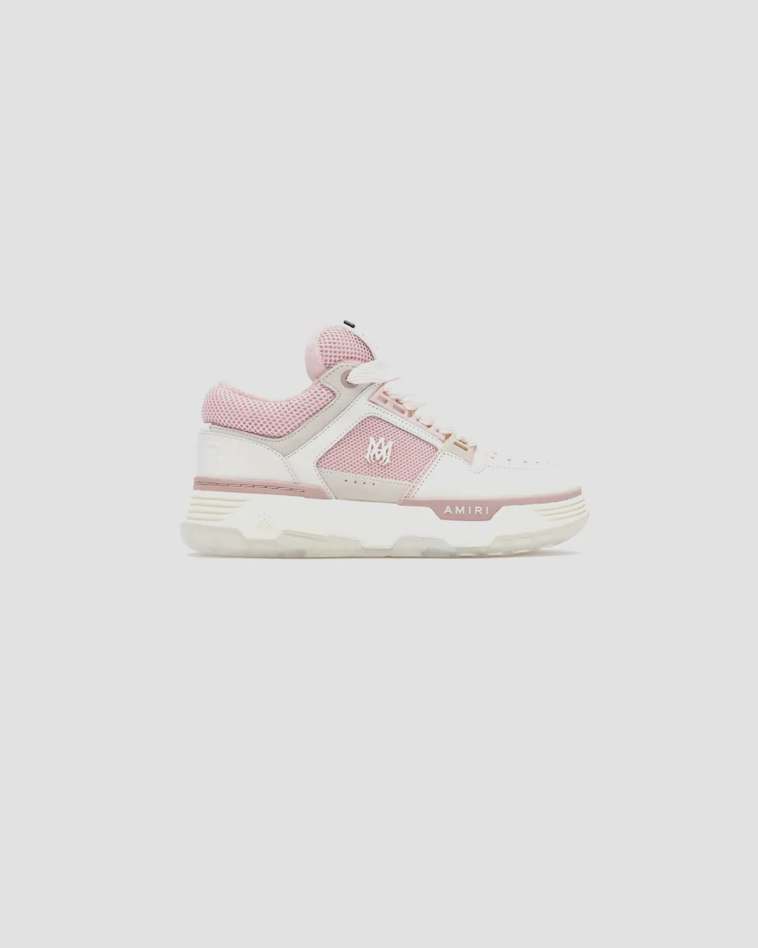 Matte Edge AMIRI MA-1 Pink Panelled Sneakers