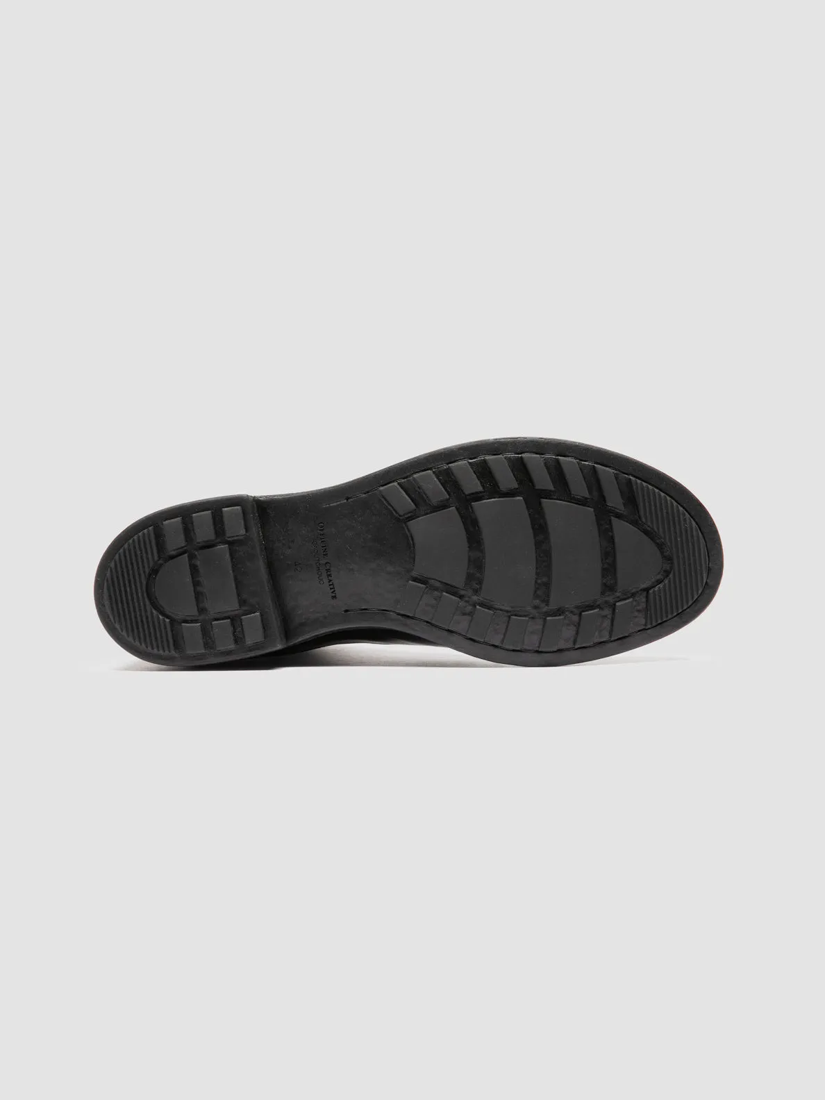 Energy Vibe Comfortable Sole DIARY 010 - Black Leather Zipped Boots
