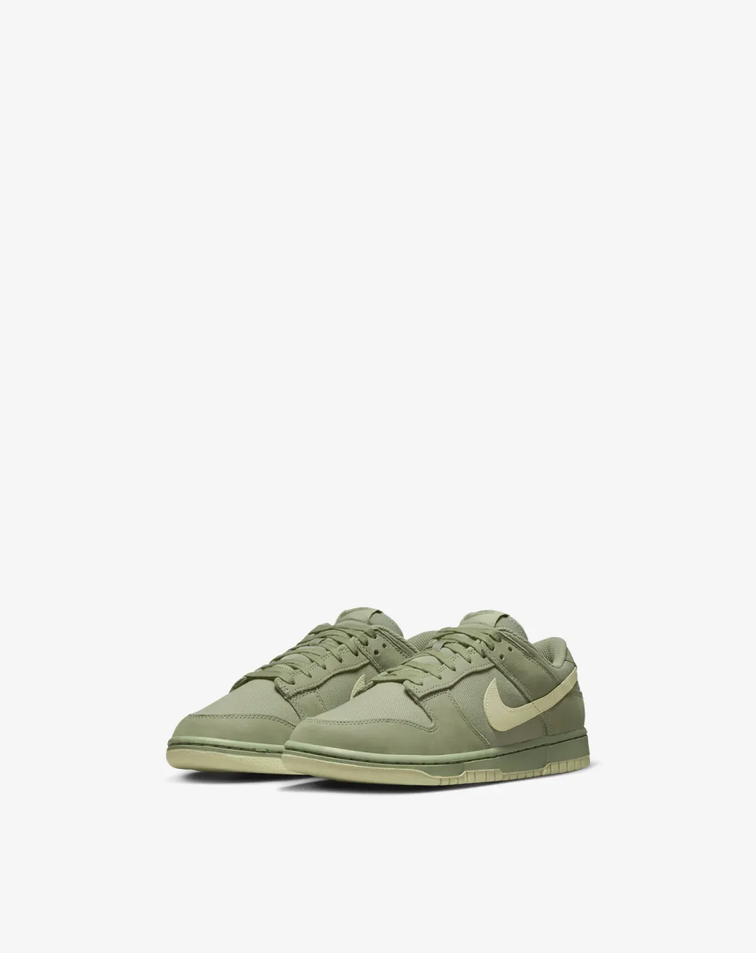 fitness goal hook - and - loop closure Nike SB Dunk Low 'Premium Oil Green' Sneakers