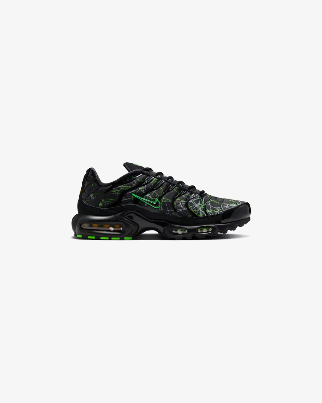 Nike Air Max Plus "Black/Green Strike" Sneakers mud proof Game Edge