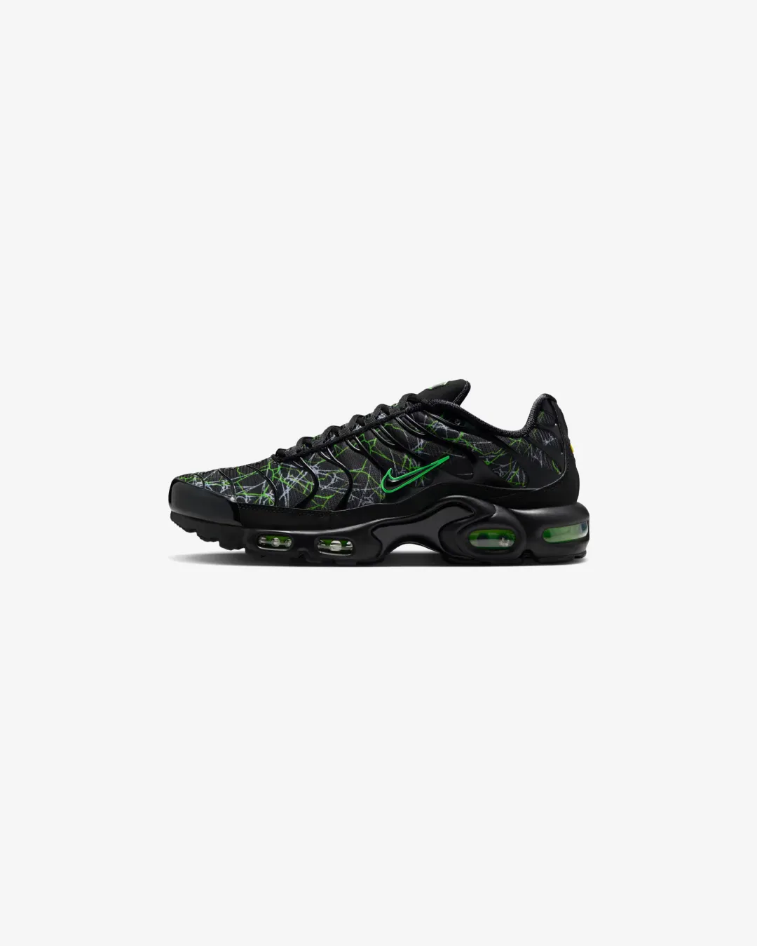 Nike Air Max Plus "Black/Green Strike" Sneakers Couple Pair