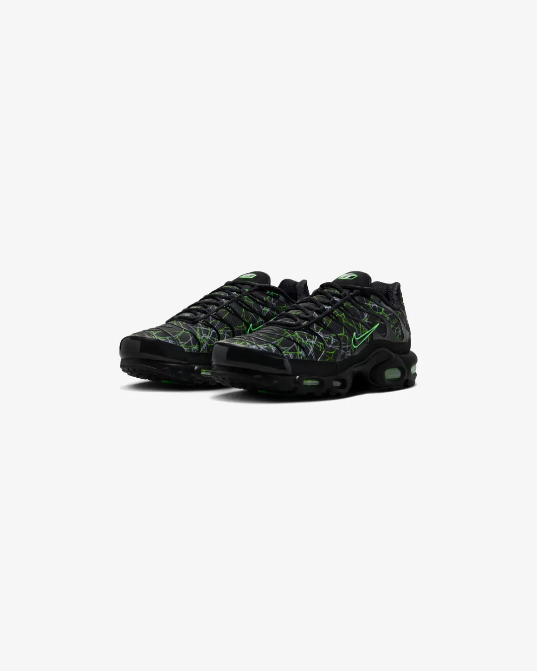Nike Air Max Plus "Black/Green Strike" Sneakers High Mileage