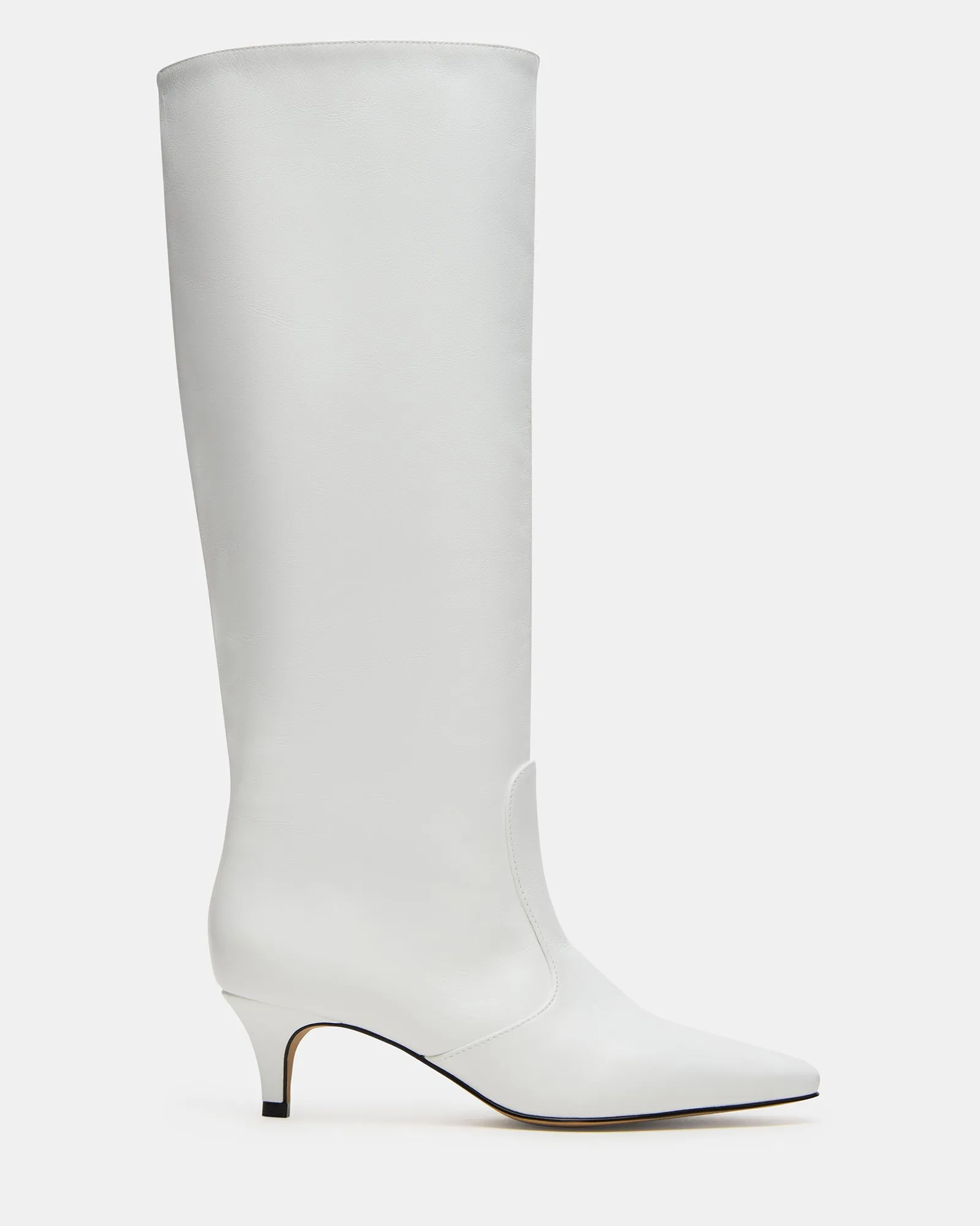 LANDER WHITE LEATHER Padded Tongue