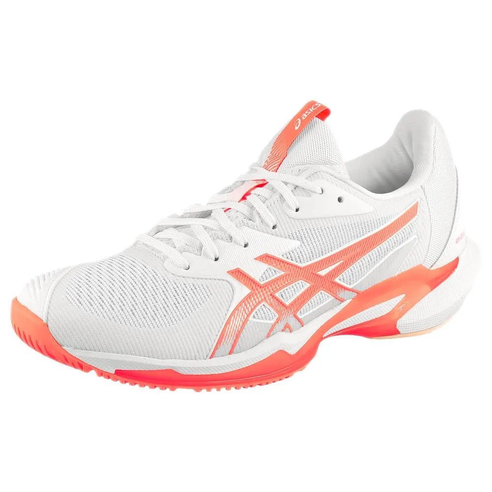 Asics Women's Solution Speed FF 3 - White/Sun Coral All-around cushioning