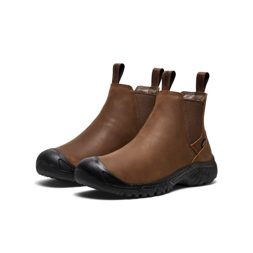 Men's Anchorage IV Waterproof Boot  |  Dark Earth/Black Urban Casual Quick Pull