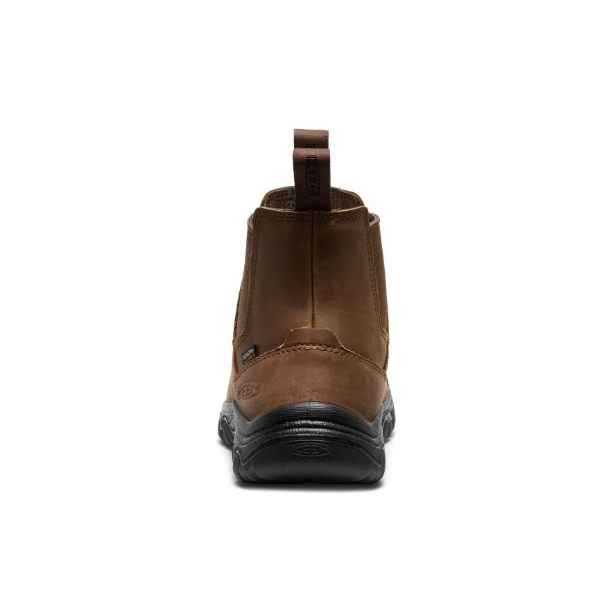 Secure Closure Stable Ankle Men's Anchorage IV Waterproof Boot  |  Dark Earth/Black