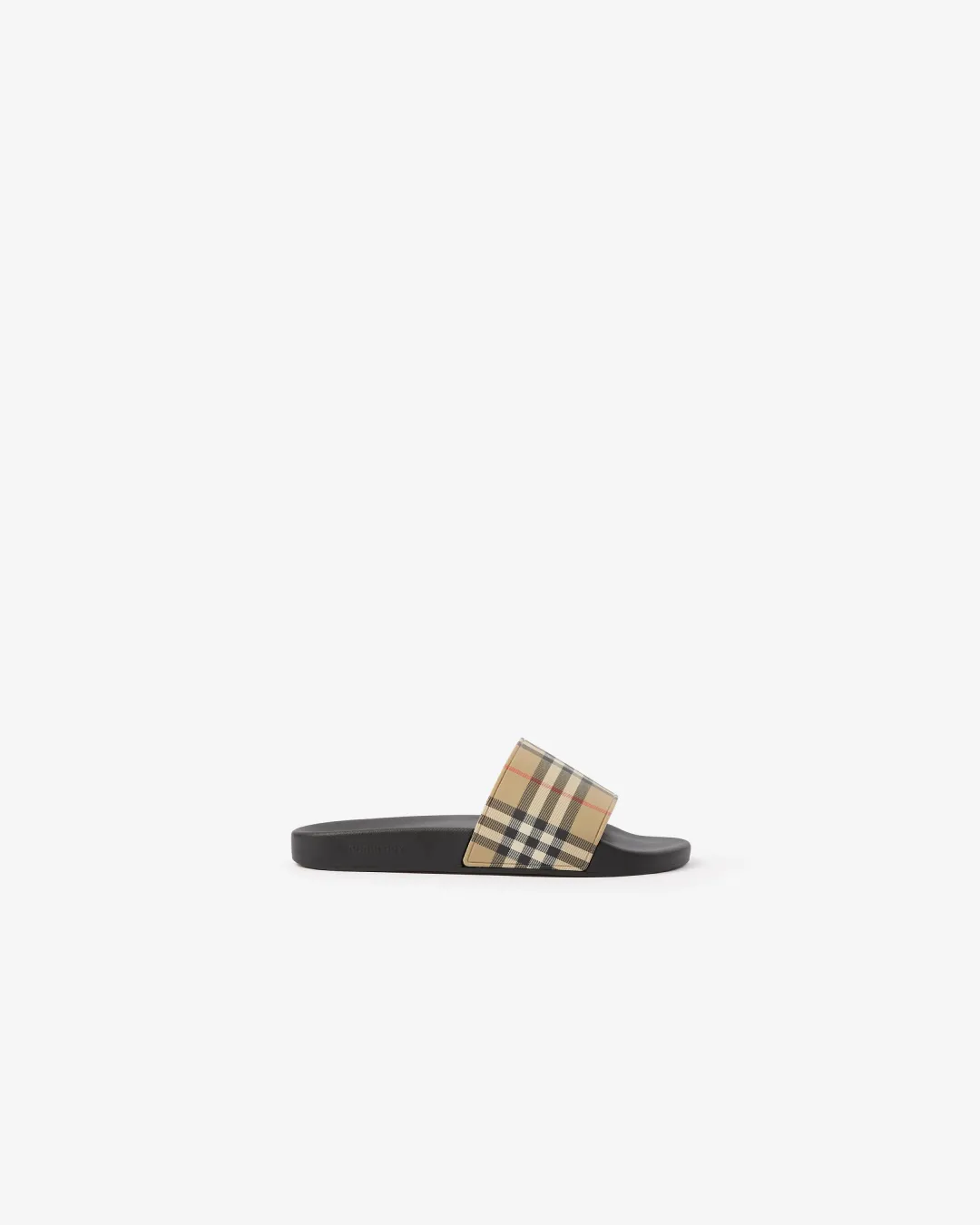Burberry Check Dive Slides in Two Colors Breathable Shorts