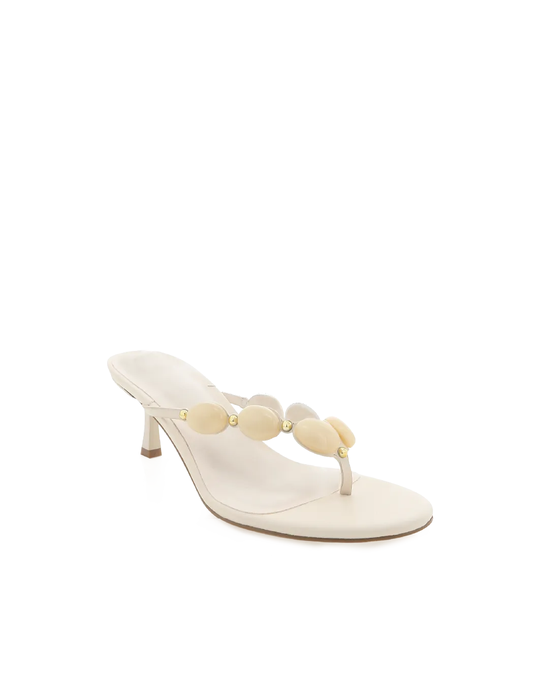 Designer Platform Shoes Fashion Stiletto Sandals GEMA - BONE