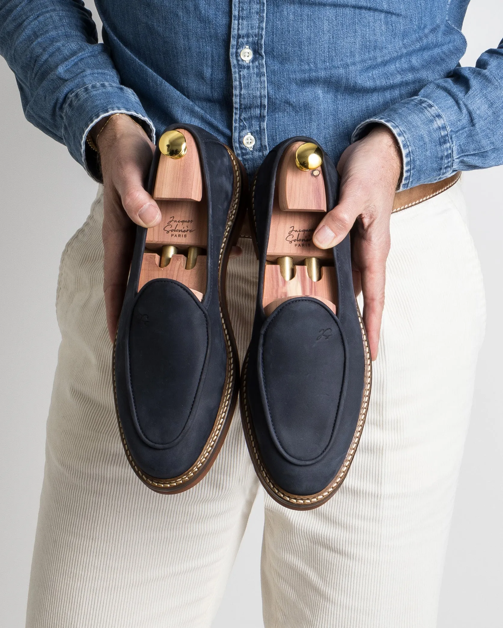 Canvas Upper LEX NAVY NUBUCK