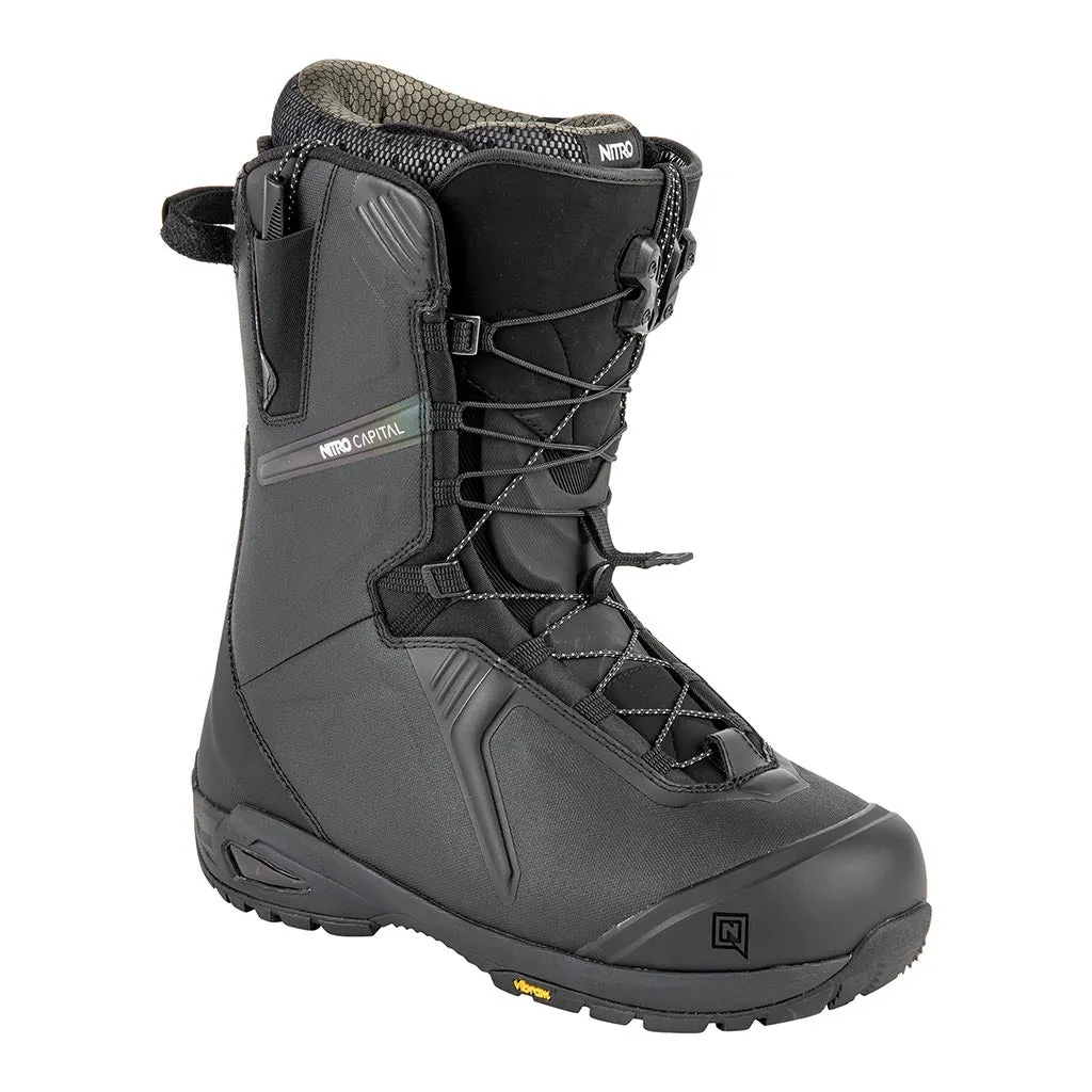 Nitro 2024 Capital TLS Boots - Black Iridium Heavy Snowfall Gear