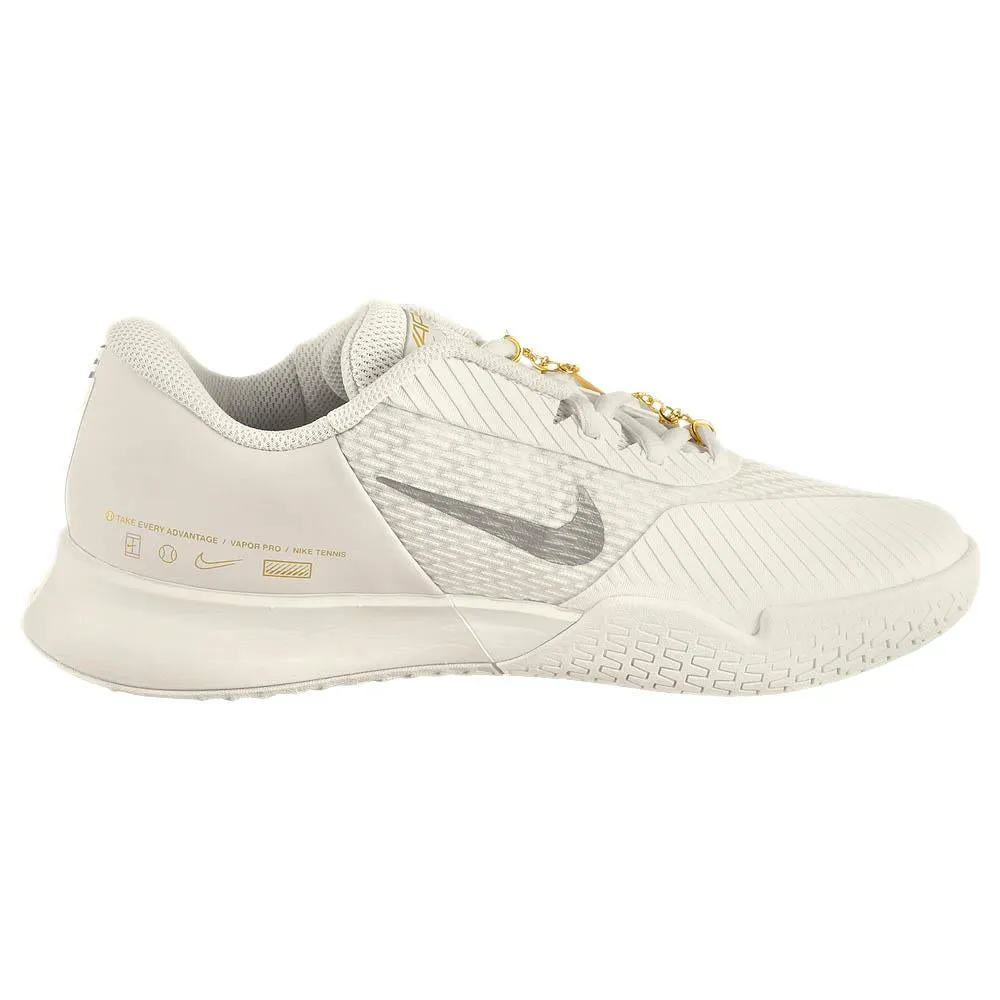 Cushion Layer Nike Women's Air Zoom Vapor Pro 2 - Premium - Pale Ivory/Metallic Silver