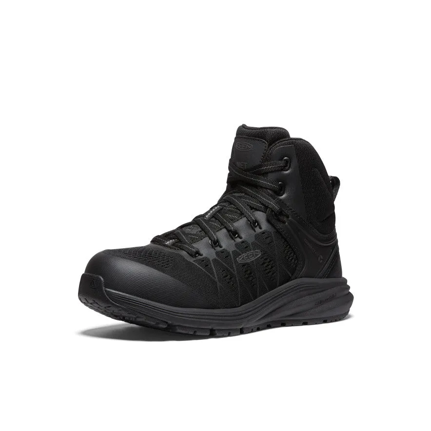 Women's Vista Energy Mid INT MET (Carbon Toe)  |  Black/Raven Performance Focus Patterned Surface