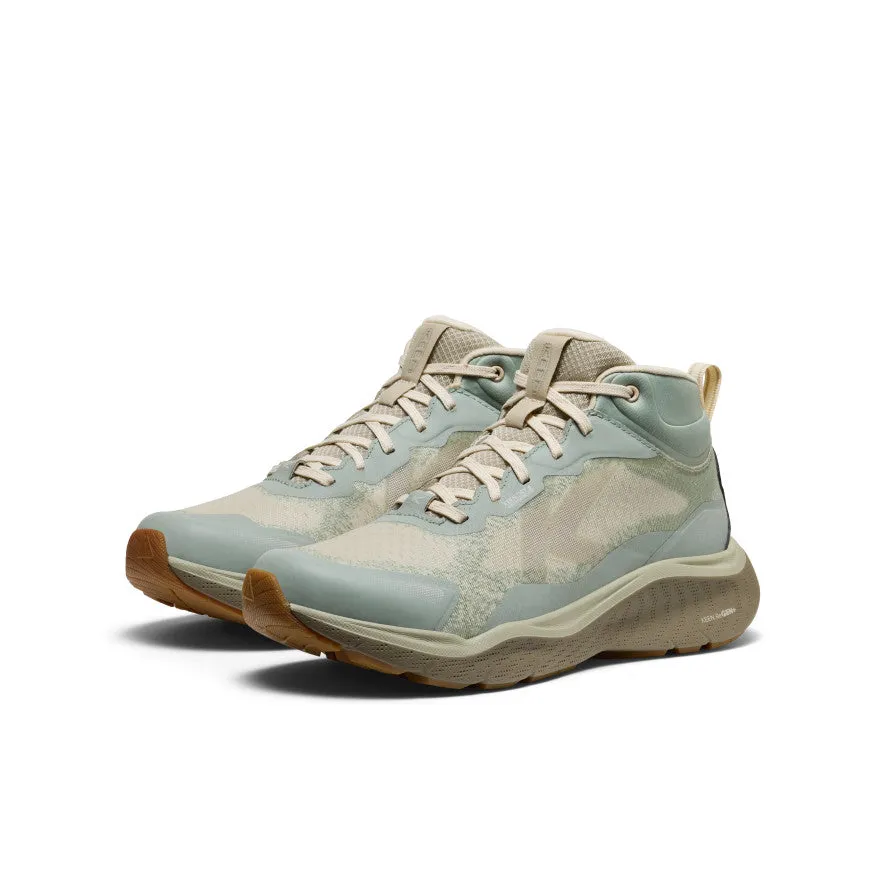 Trail Stamina Women's Leiki Waterproof Hiking Boot  |  Iceberg Green/Birch