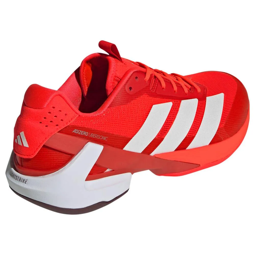 Classic Appeal Weekend Walks adidas Men's adizero Ubersonic 5 - Lucid Red/Aurora Ruby