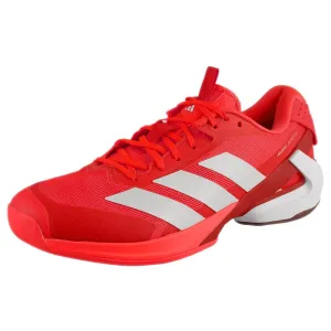 adidas Men's adizero Ubersonic 5 - Lucid Red/Aurora Ruby Lightweight Design