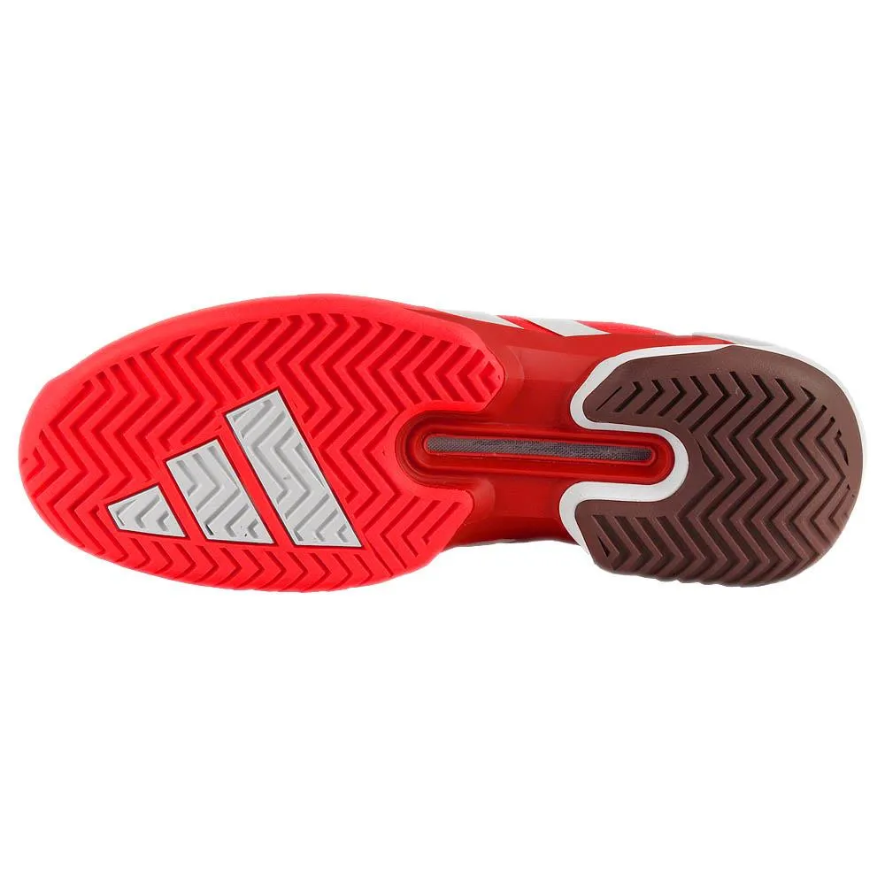 Distinctive materials adidas Men's adizero Ubersonic 5 - Lucid Red/Aurora Ruby