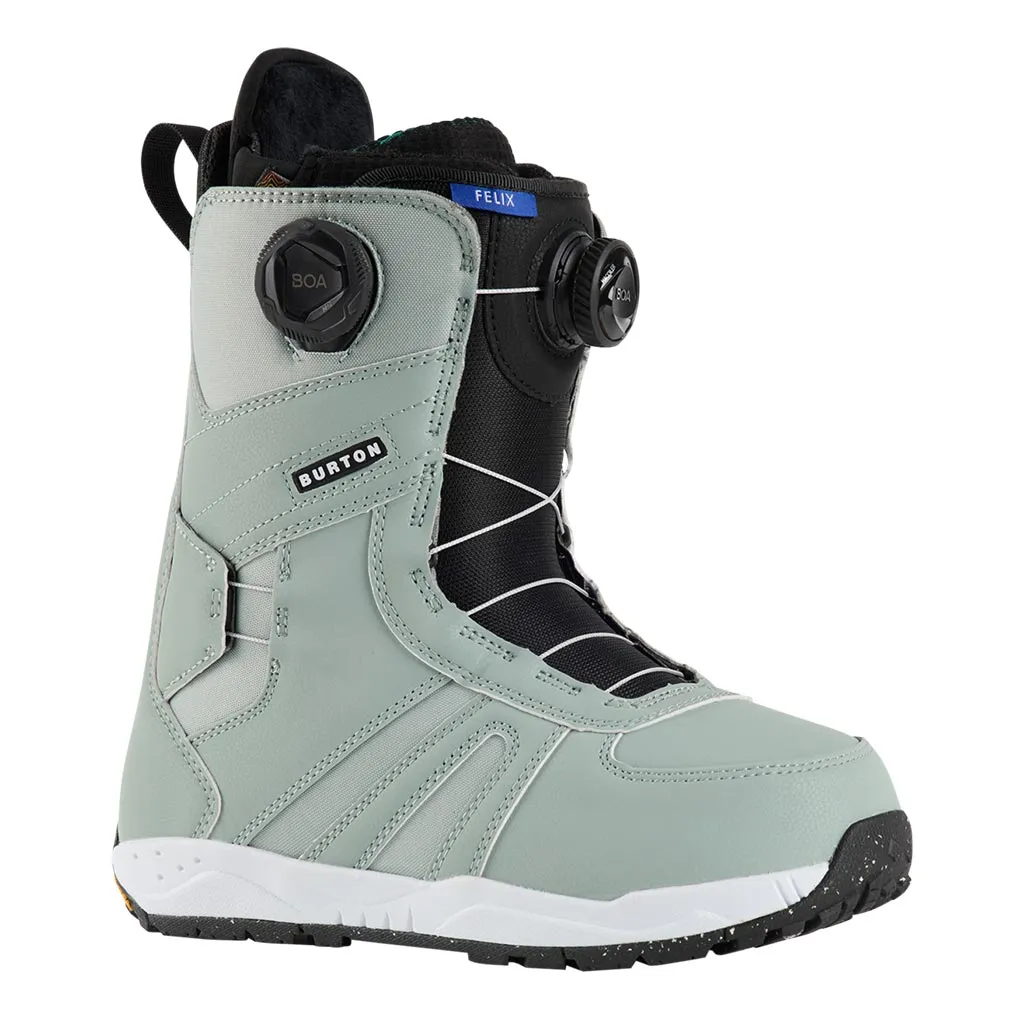 Burton 2025 Womens Felix Boa Boot - Petrol Green Snow-Ready Footwear