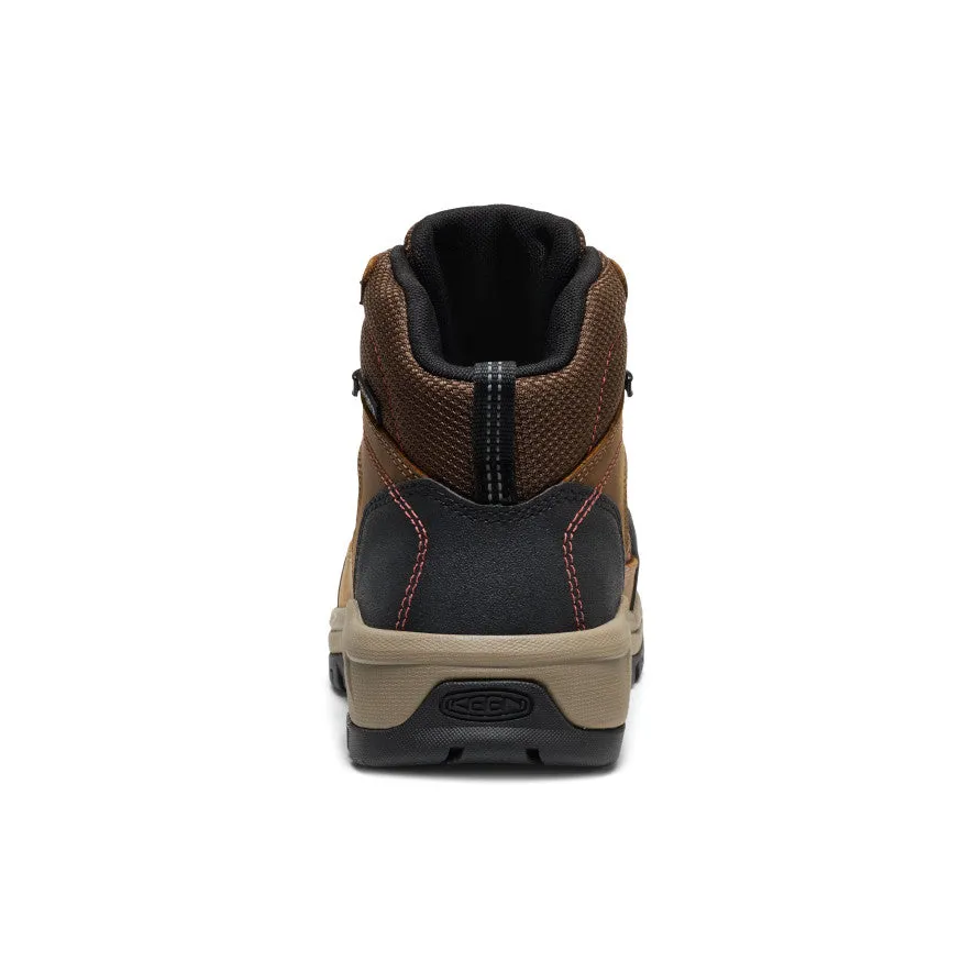 Versatile use Snow Storm Women's Skokie Waterproof Work Boot (Carbon Toe)  |  Bison/Black