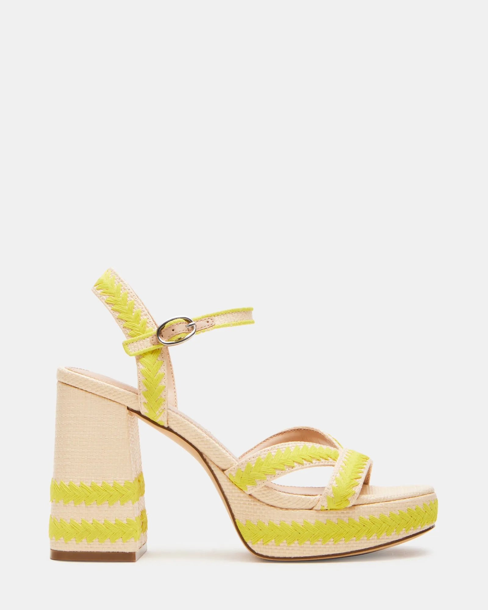 Platform Heels Lightweight Upper MIMOSA YELLOW