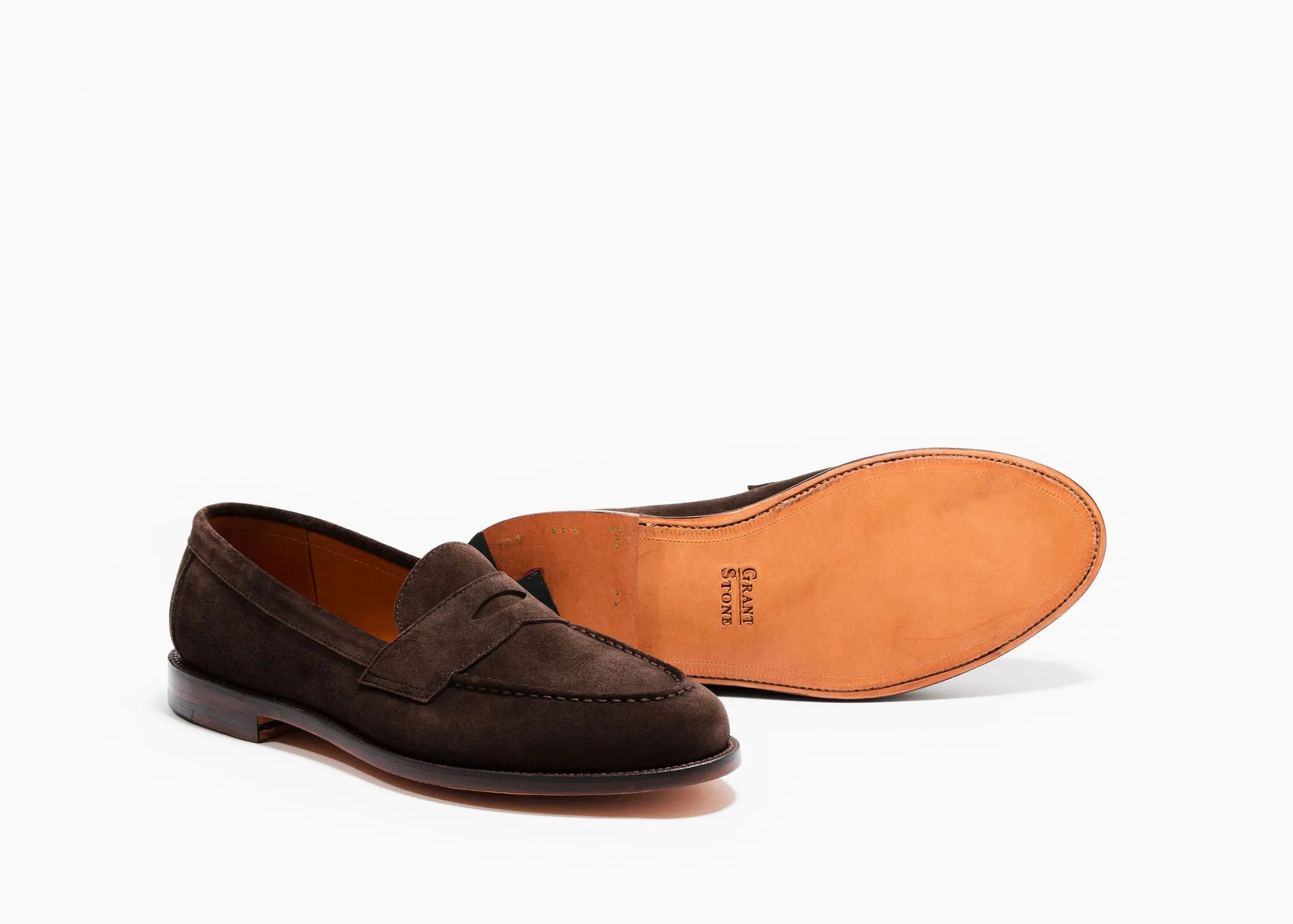 Traveler Penny Espresso Suede Handcrafted Quality
