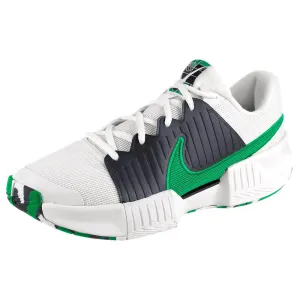 Nike Men's Air Zoom Challenge - Pickleball - White/Stadium Green Streamlined materials Shock-absorbent silhouette