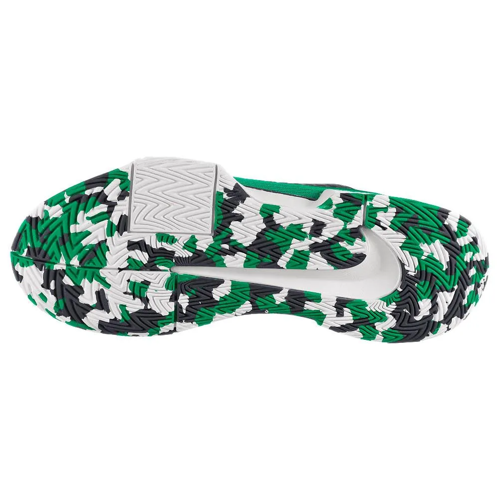 Stretch Laces Custom Fit Nike Men's Air Zoom Challenge - Pickleball - White/Stadium Green