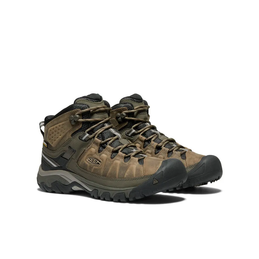 Long distance Men's Targhee III Waterproof Mid  |  Bungee Cord/Black