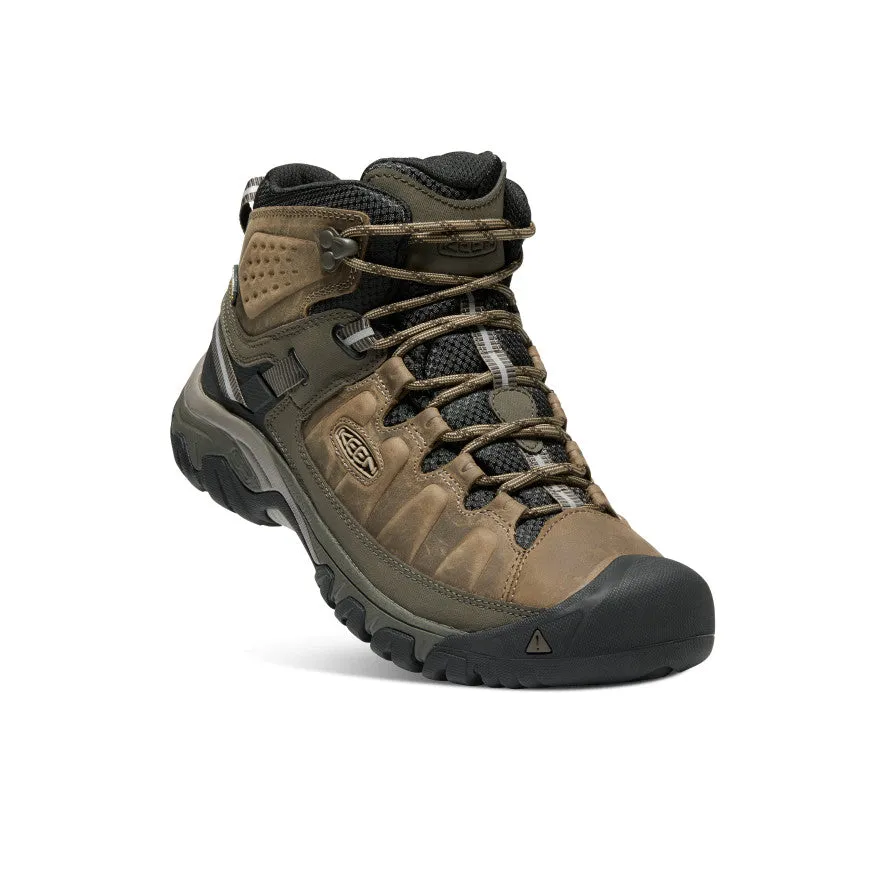 Men's Targhee III Waterproof Mid  |  Bungee Cord/Black Mud Resistance Travel Comfort