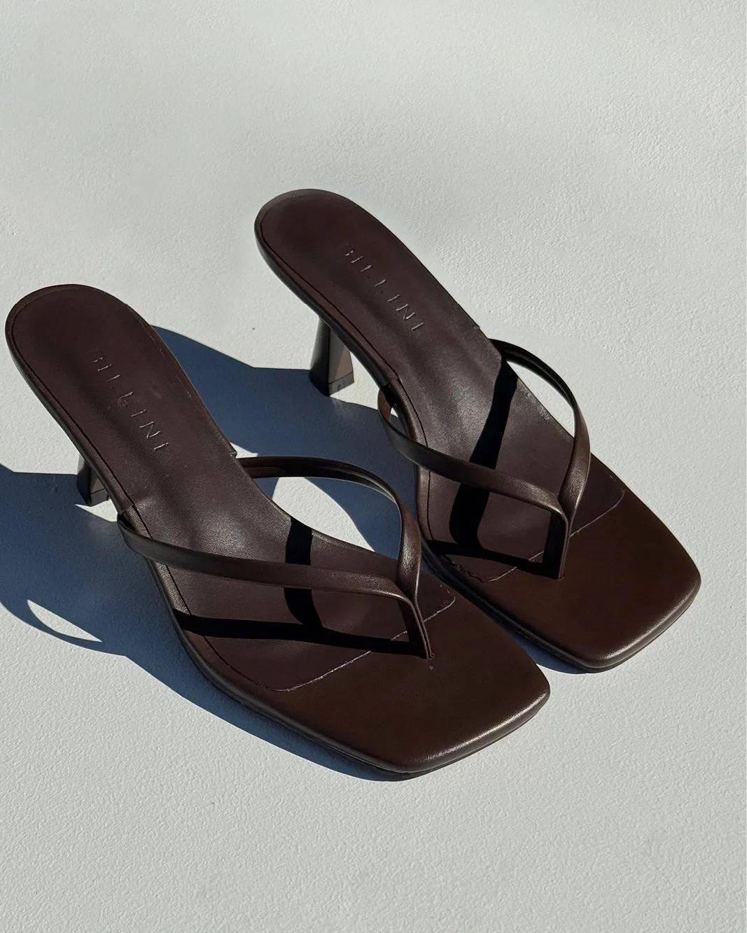 XAMI - CHOCOLATE Cushioned heel Summer Sandals